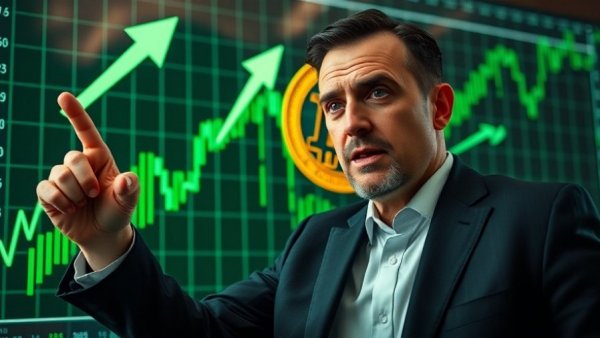 Is the Worst Over for Bitcoin and Crypto? Rising trend visualization.