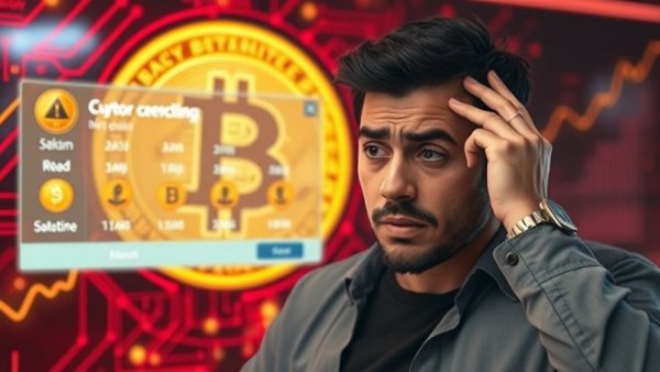 Concerned person with Bitcoin drop notifications, Is This End For Bitcoin.