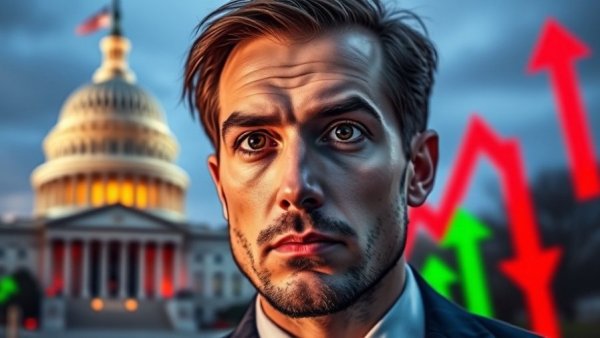 Bitcoin price analysis with Capitol and trend arrows.