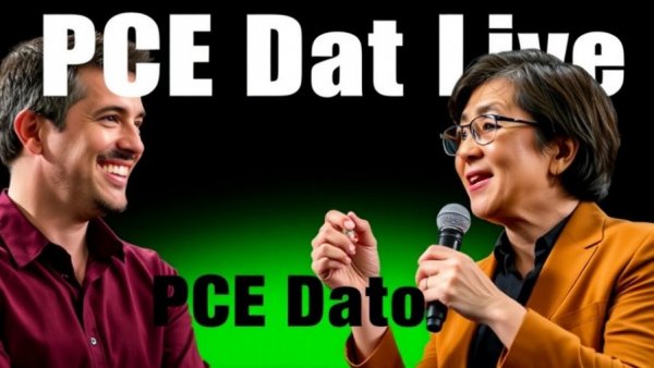 PCE Inflation Data and Bitcoin Impact discussion with two speakers.