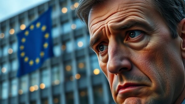 EU fine Elon Musk news with European Commission backdrop