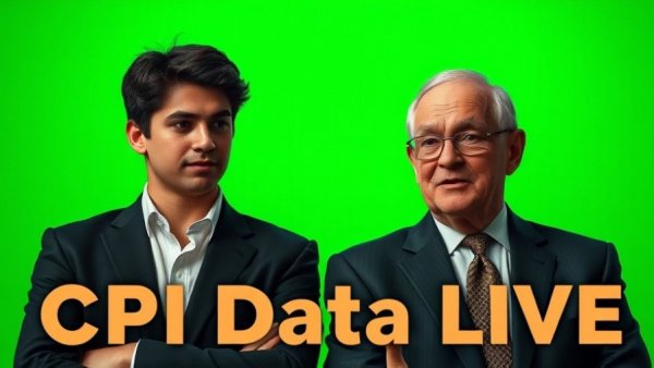 CPI Data Insights Bitcoin discussion backdrop with professionals.