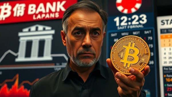 BoJ Rate Hike Impact on Cryptocurrency with Bitcoin crash theme