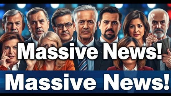 Breaking Bitcoin news alert with expressive reactions.