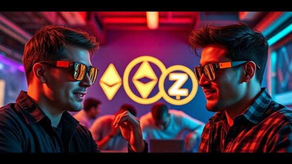 Lively discussion on market updates in cryptocurrency with Ethereum and Zcash.