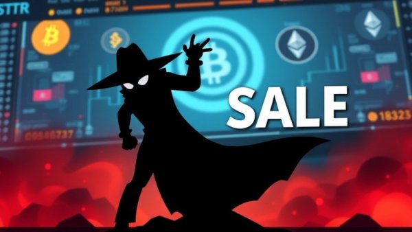 Why Bitcoin Isn't Dead theme with mysterious crypto silhouette, icons, and fiery backdrop.