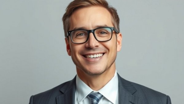 Confident man in a suit smiling, representing Learning Indaba 2026.