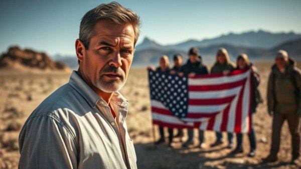 Bitcoin investors anticipating change in a cinematic landscape.