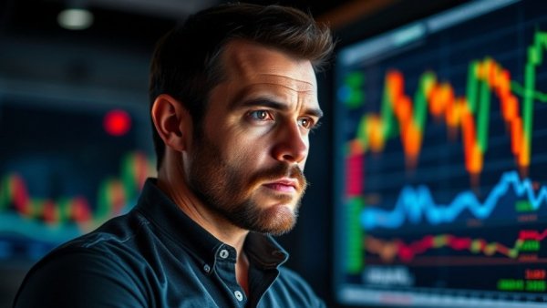 Bitcoin supercycle discussion featuring a male figure and crypto logos.