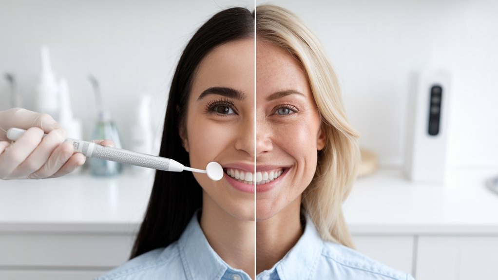 Distinguishing Professional and At-Home Whitening