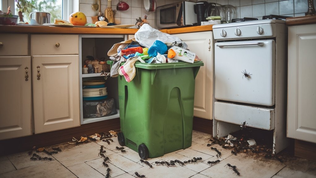 Mismanaged Garbage and Pests