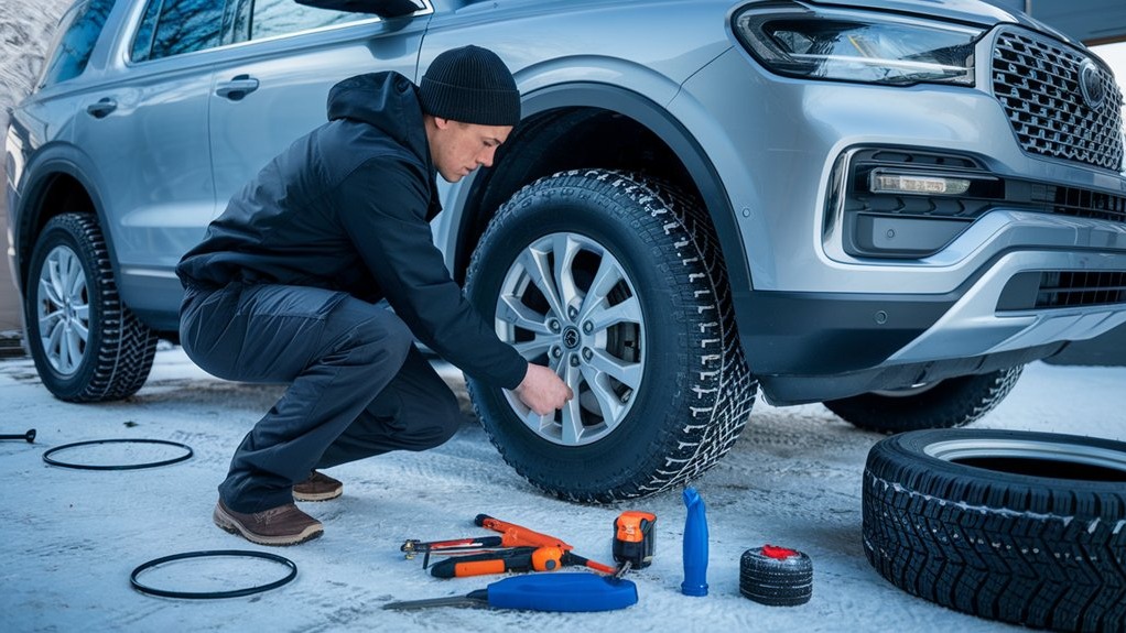 Winter Tires Installation