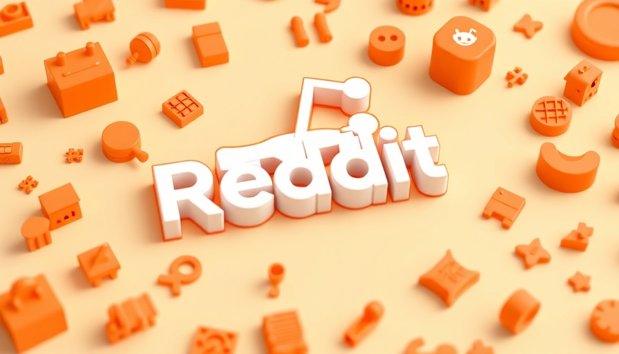 3D icons with Reddit logo highlighting Google search hacks.