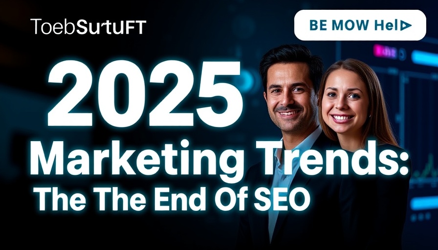 Webinar on 2025 marketing trends discussing the future of SEO