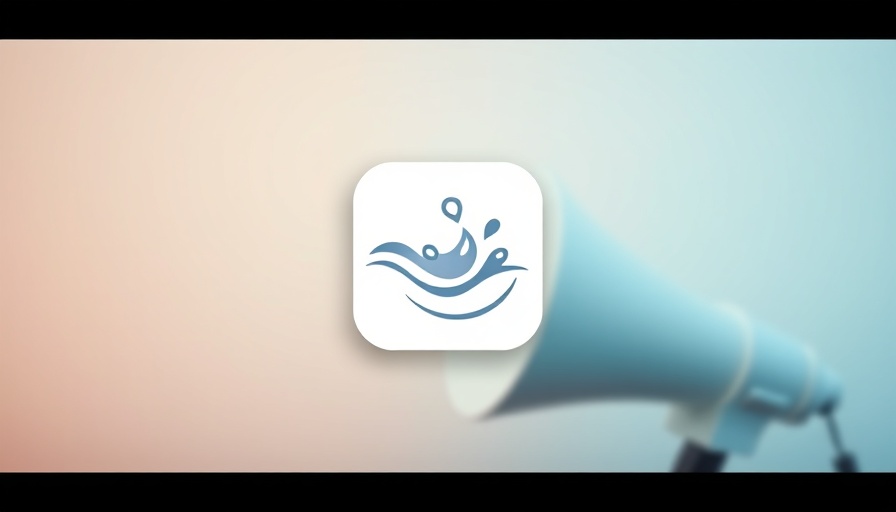 3D water splash icon in pastel gradient for Sprinklr alternatives.