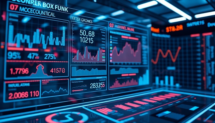 Modern dashboard design with interactive data display.