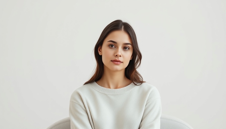 Young woman dealing with cocaine depression, hopeful expression.