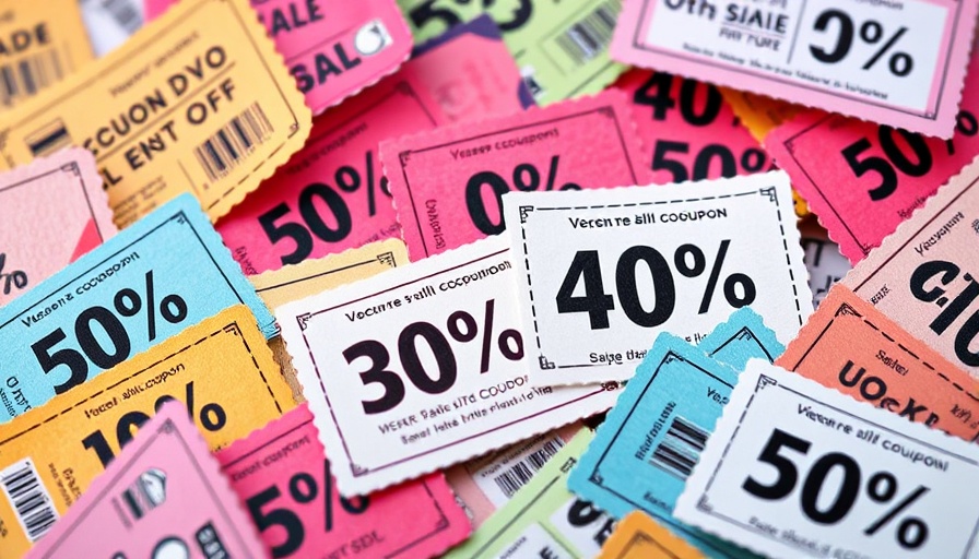 Assorted discount coupons for Google product markup member pricing.