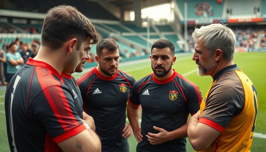 Springboks 2025 alignment camp training at a lively stadium.