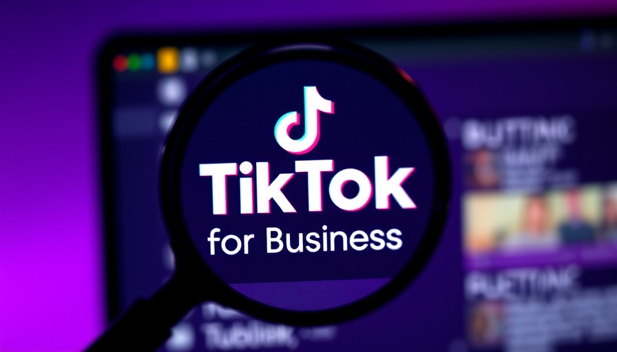 TikTok Marketing Agencies 2025 webpage magnified on screen.