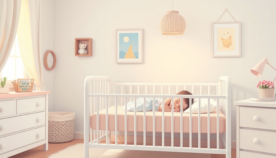 Serene bedroom scene illustrating sleep training methods.