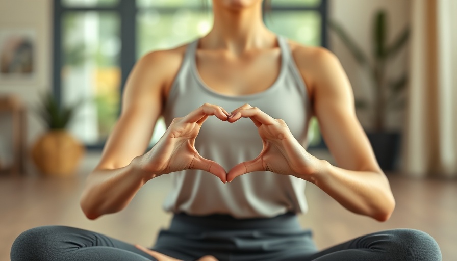 Hands forming heart gesture emphasizing emotional generosity and mental health.