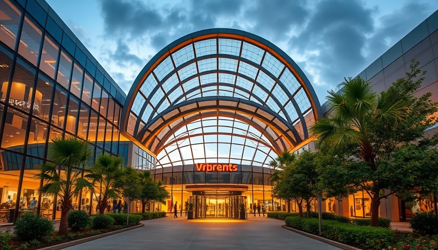 Capegate February Events modern mall entrance with canopy