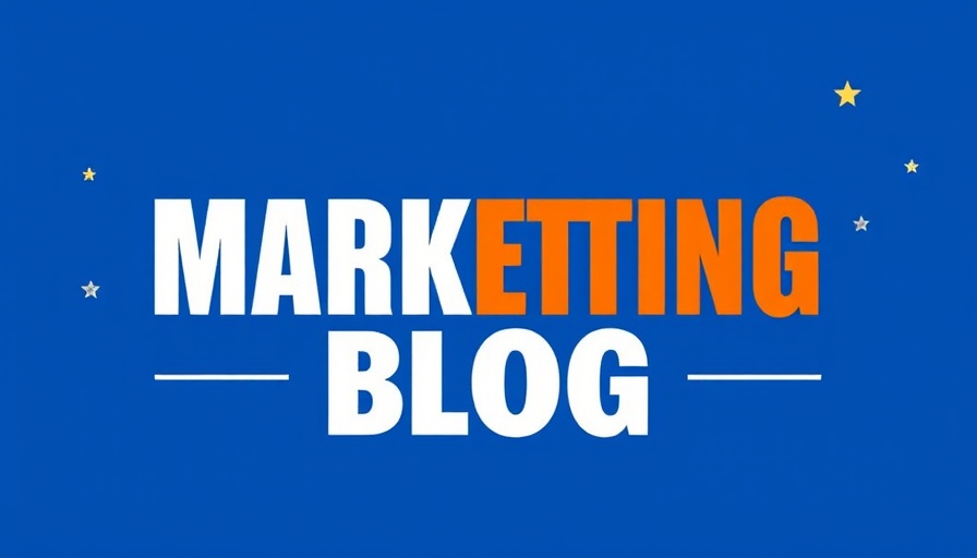 Marketing blog header on how to get customers in bold blue