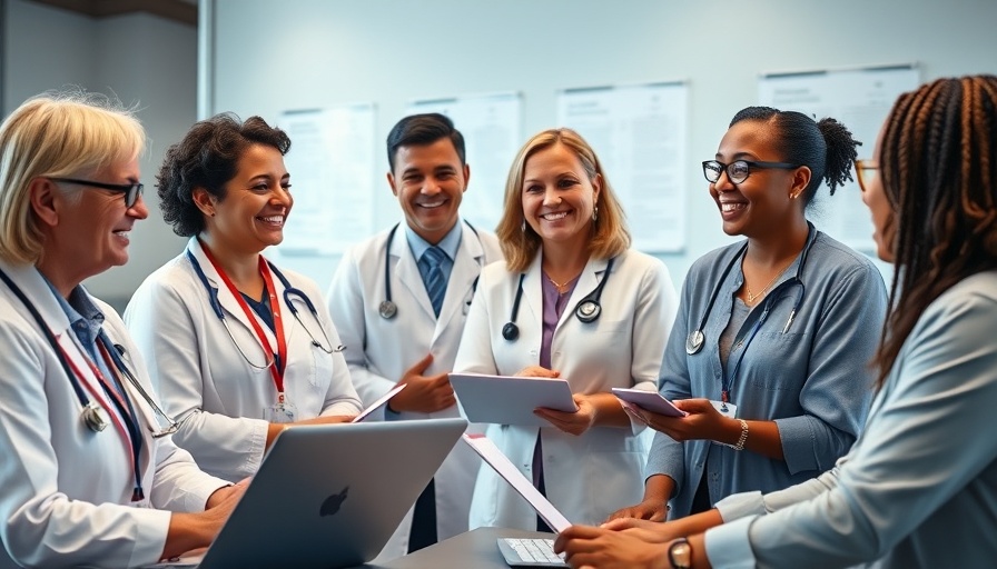 Diverse pediatric healthcare leaders discussing during Black History Month 2025.