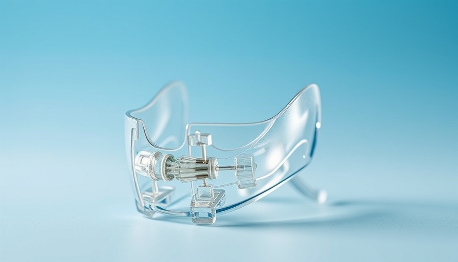 Transparent dental device for sleep health management.