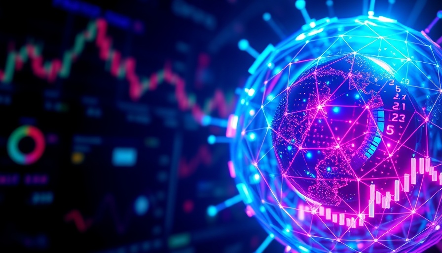 Futuristic digital sphere showcasing Quantum AI in trading