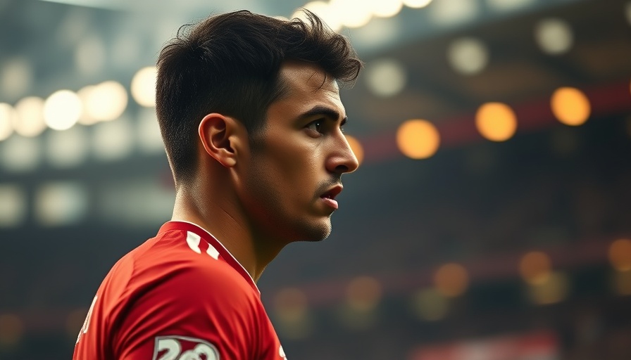 Liverpool player during Premier League match in stadium.