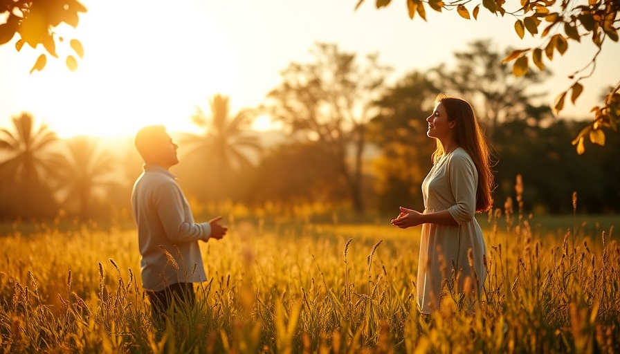 Serene scene representing Christ's compassion for sinners and mental health advocacy.