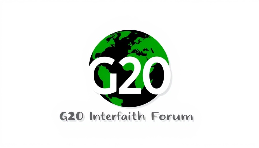 Corporate Governance in Combating Modern Slavery: G20 Interfaith Forum logo.