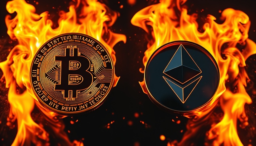 Crypto Lending theme with DeFi vs CeFi comparison in fiery background.