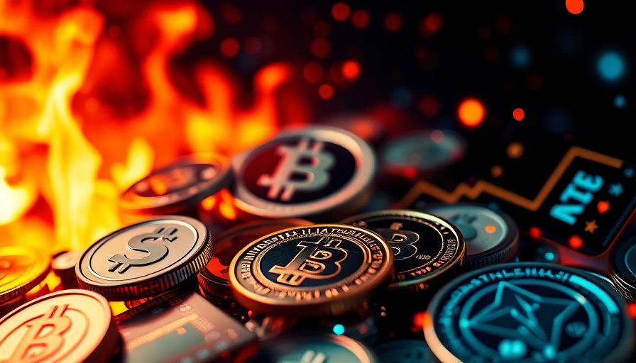 Bitcoin Treasury theme with symbolic growth and flames, digital art.