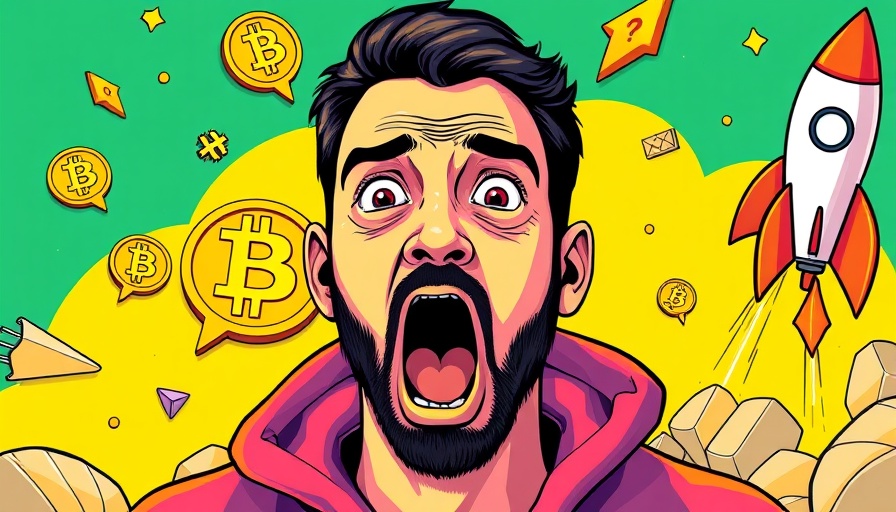 Last chance to become a millionaire with cryptocurrency in 2025, vibrant illustration.