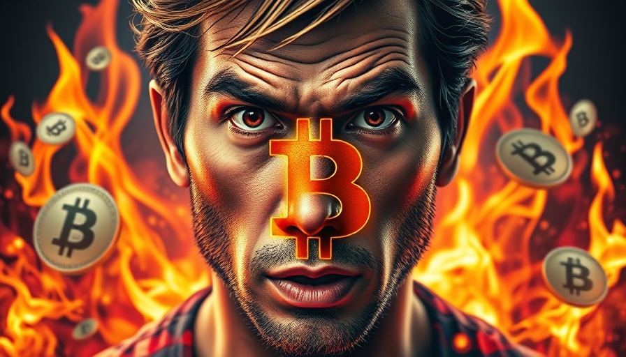 Dynamic Bitcoin analysis collage with cryptocurrency symbols.