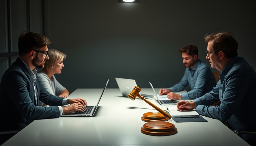 Social media marketing for law firms emphasizing trust and professionalism.