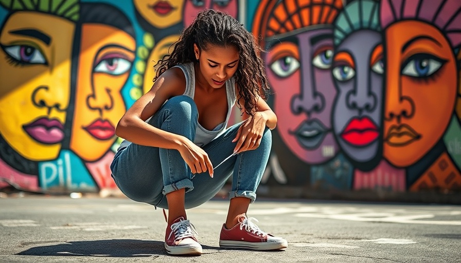Getting back into running after a long break, woman in urban setting.