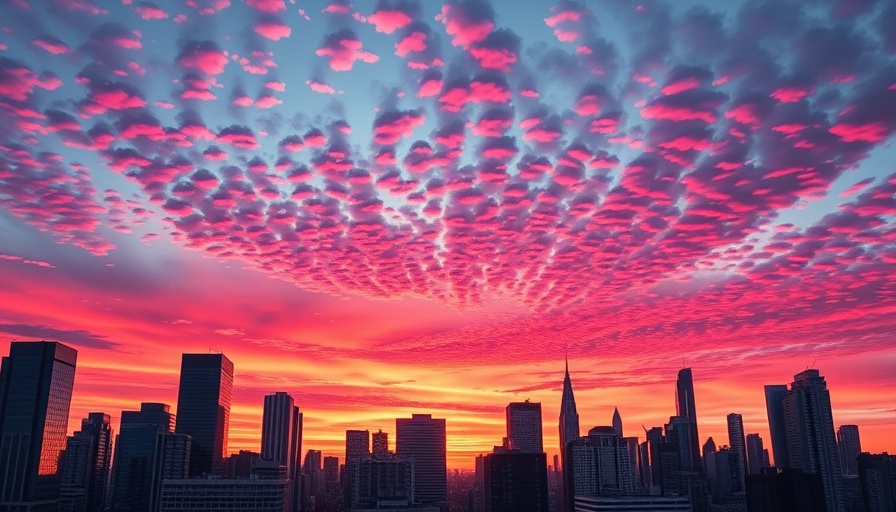 Best time to visit Australia: vibrant city skyline at sunset.