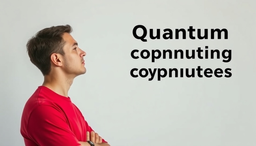 Quantum computers' impact on Bitcoin, person pondering question.