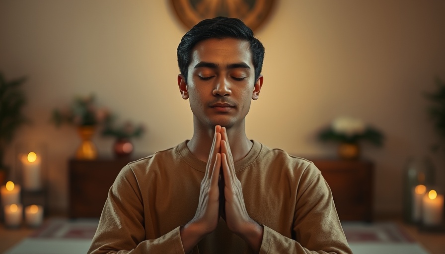 Tranquil scene illustrating the power of prayer for anxiety relief.