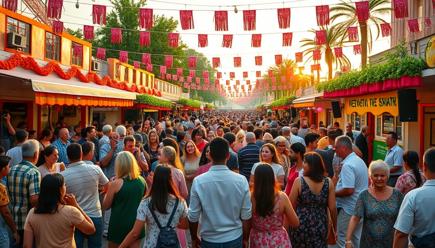 Festive outdoor gathering in South Africa, local entertainment scene.