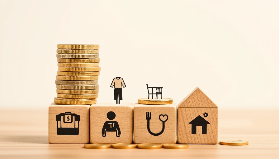 Stacked coins on blocks illustrating parenting planning errors.