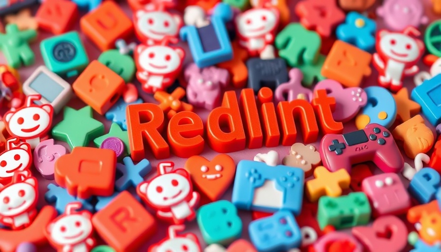3D Reddit community icons depicting SEO job market challenges.