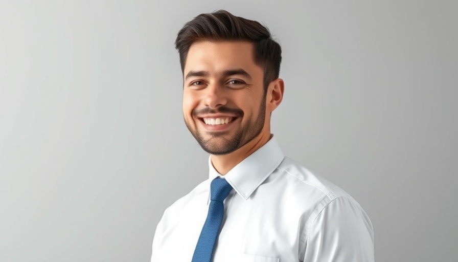 Man in professional attire representing business education transformation South Africa.