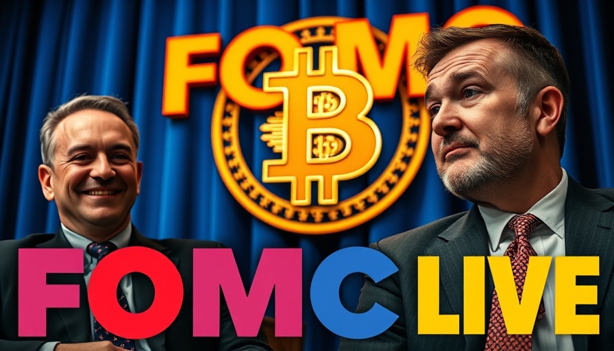 FOMC & Interest Rates live discussion with Bitcoin background.