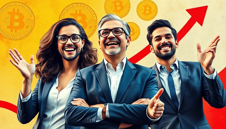 Bitcoin Crash Opportunity: Business professionals discuss financial growth potential.