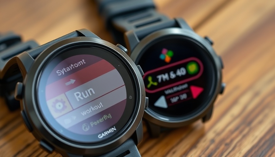 Garmin Forerunner 570 vs 265 smartwatches displaying workout modes.